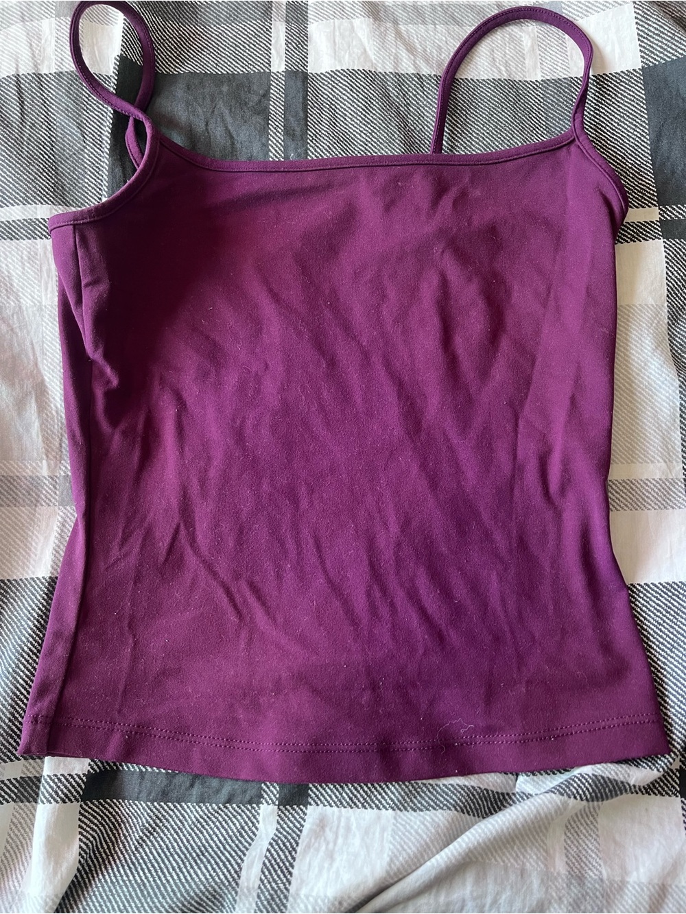 Women’s Spaghetti Strap Tank Top — Purple